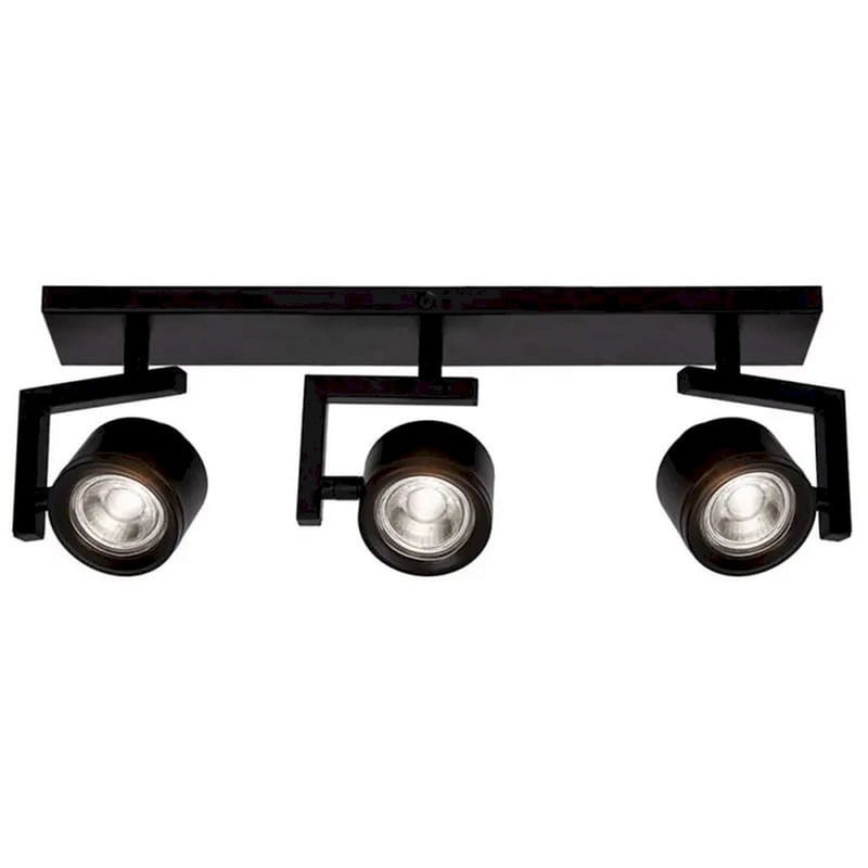 Σποτ Τρίφωτο Viokef Magma 4095101 από Χάλυβα - Μαύρο VIOKEF