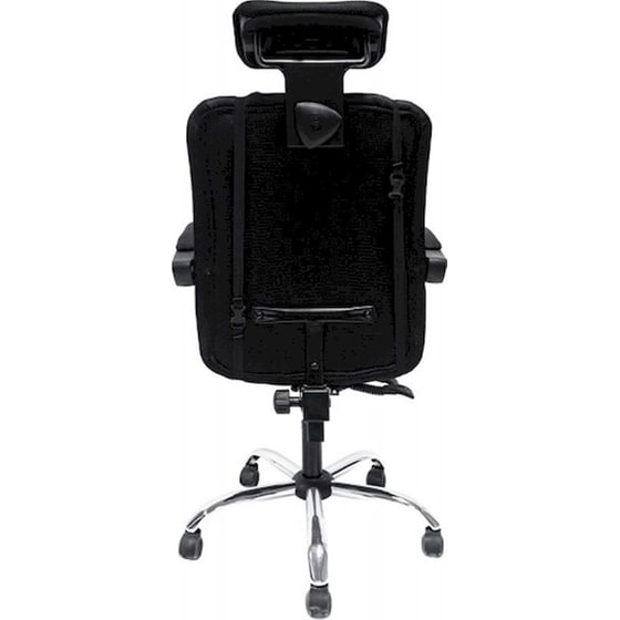 Καρέκλα Γραφείου 24Mall Crone από Ύφασμα Mesh - Μαύρη image 3