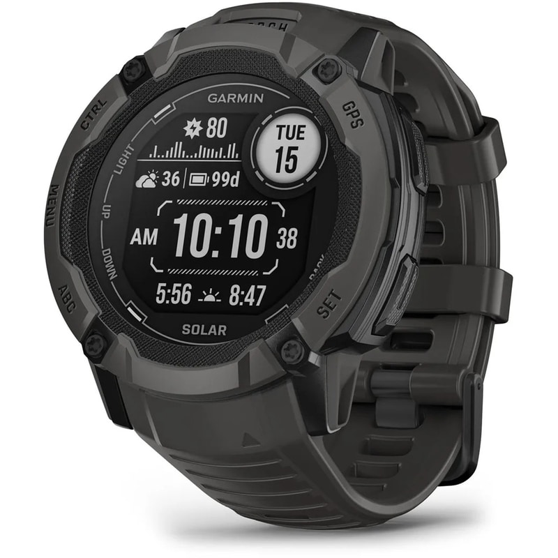 Smartwatch Garmin Instinct 2X Solar 50mm Graphite