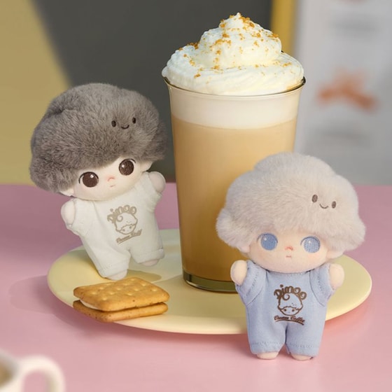 Λούτρινο Μπρελόκ Pop Mart Dimoo Crush on Coffee Series Blind Box image 5