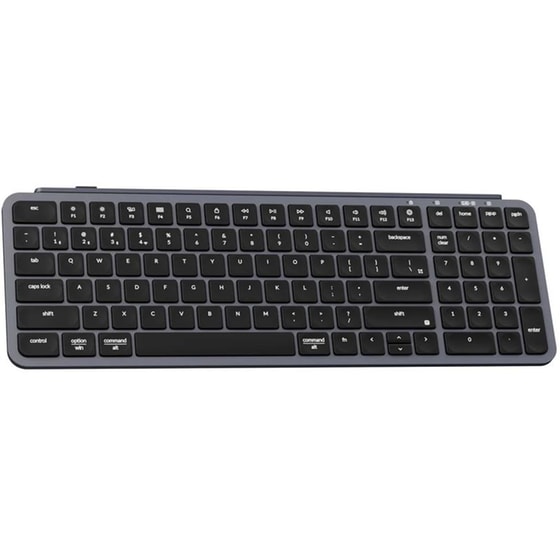 Keychron B2 Pro Ultra-Slim Ασύρματο Bluetooth Πληκτρολόγιο - Space Grey (US) image 1