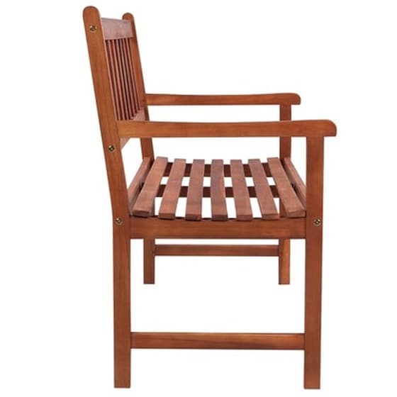 Vidaxl Παγκάκι Κήπου 120 Εκ. Από Μασίφ Ξύλο Ακακίας Με Μαξιλάρι image 3