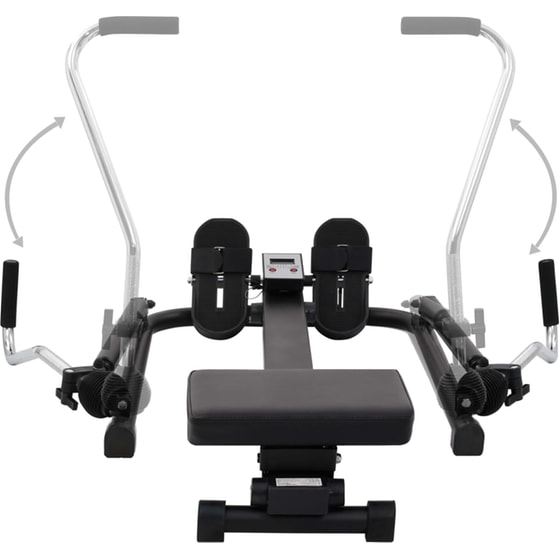 Κωπηλατική VidaXL 126x128cm - Μαύρη image 2