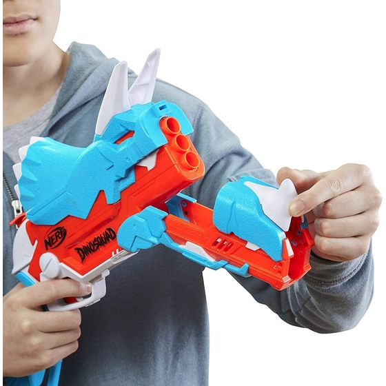 Εκτοξευτήρας Hasbro Nerf Dinosquad Tricera-Blast Dart Blaster image 1