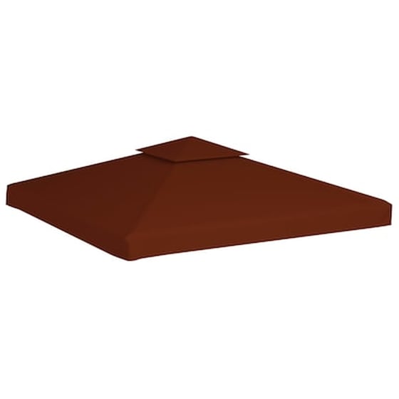 Vidaxl Κάλυμμα Για Κιόσκι 2 Επιπέδων Τερακότα 3 X 3 Μ. 310 Γρ./μ² image 3
