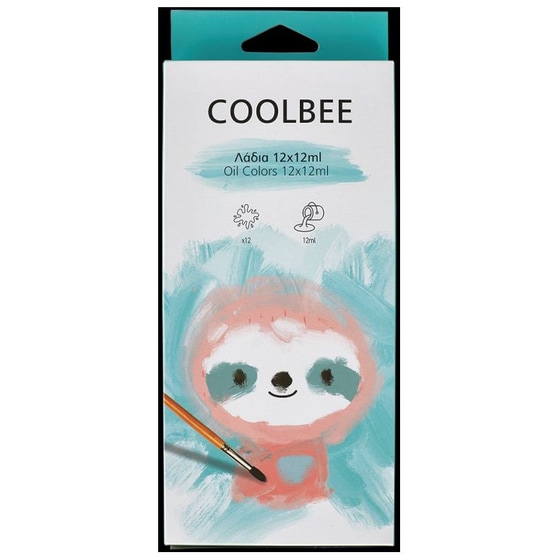 Χρώματα Λαδιού Coolbee Σετ 12Μl 12 Τεμάχια image 0