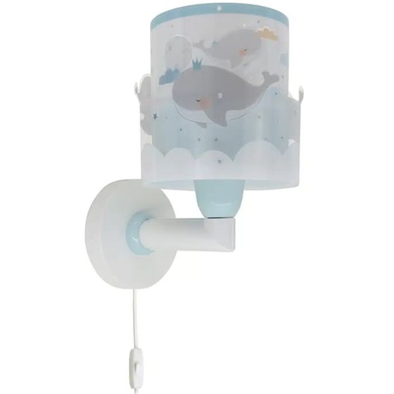 Παιδικό Φωτιστικό Τοίχου Ango Whale Dreams 61179T - Γαλάζιο image 4