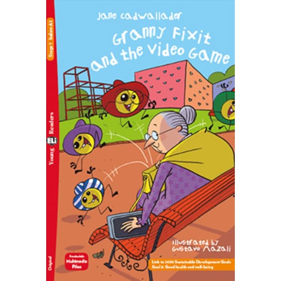 Young ELI Readers - English: Granny Fixit and the Video Game + downloadable mult image 0