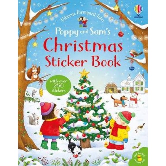 Poppy and Sam's Christmas Sticker Book image 0