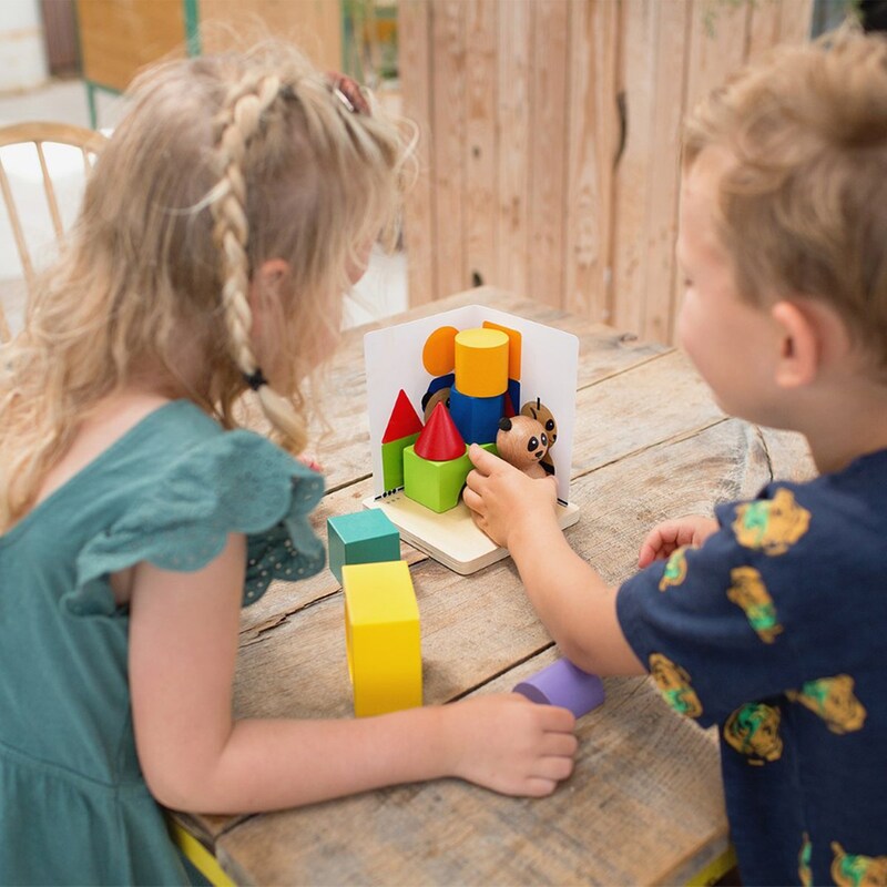 BS TOYS Ξύλινο Παζλ (σετ) Bs Toys Panda