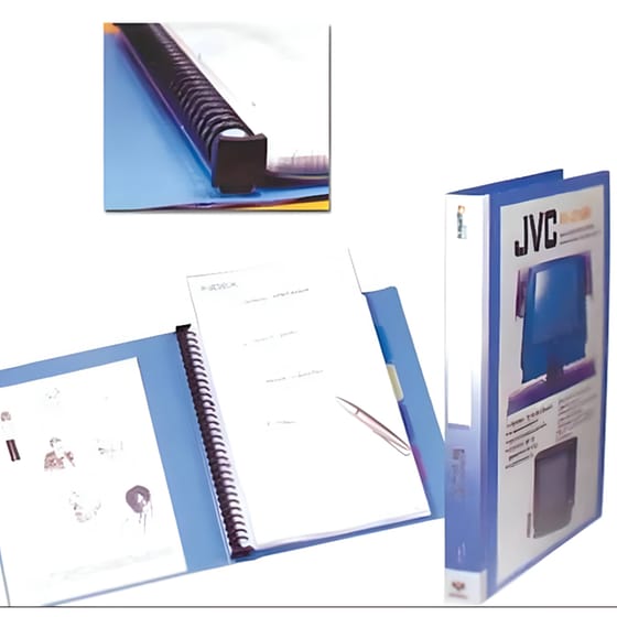 Σούπλ Comix 40 Φύλλων Σπιράλ Pp Μπλε Α4 image 0