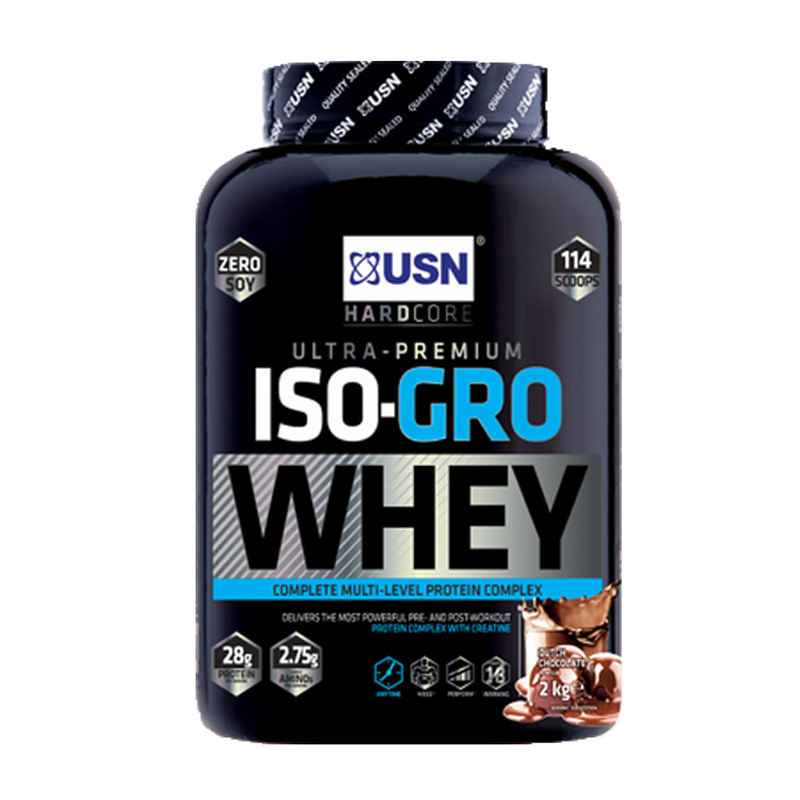 USN Πρωτεΐνη USN Iso Gro Whey Μπισκότο Κρέμα - 2kg