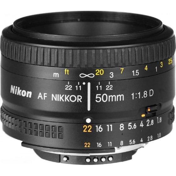 Φωτογραφικός Φακός Nikon Full Frame AF Nikkor για Nikon F Mount - Μαύρος image 0