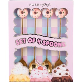 Κουτάλια Posh+Pop Donut (4 Τεμάχια)
