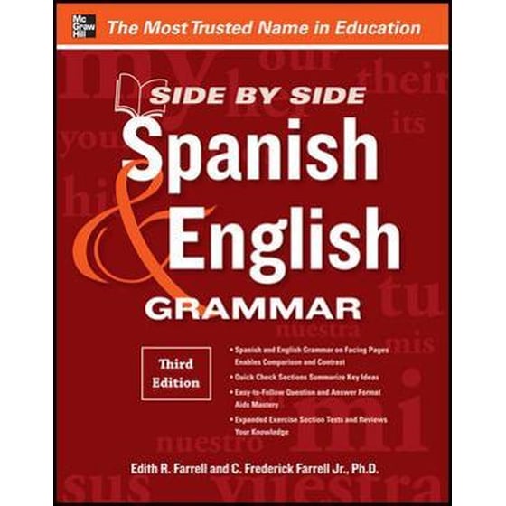 Side-By-Side Spanish and English Grammar image 0