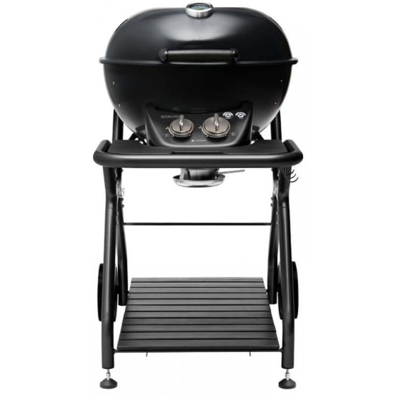 OUTDOORCHEF OUTDOORCHEF Ascona 570 G All Black 18.128.58 με 2 Εστίες 9.7kW Ψησταριά Υγραερίου