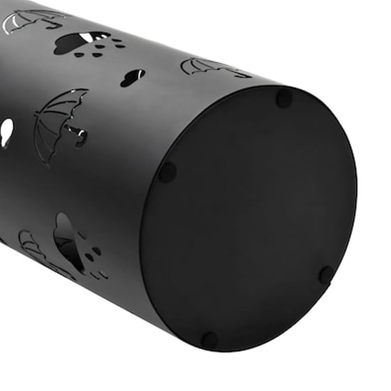 Ομπρελοθήκη VidaXL Ατσάλινη Ø20x48.5 cm - Μαύρο image 3