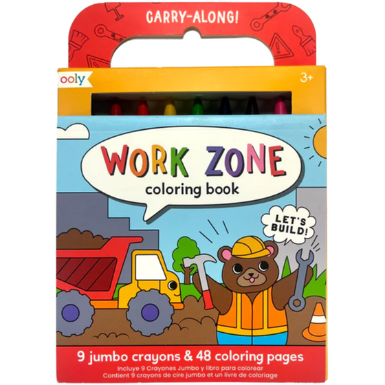 Σετ Ζωγραφικής & Κηρομπογιά Ooly Jumbo Work Zone (10 Τεμάχια) image 0