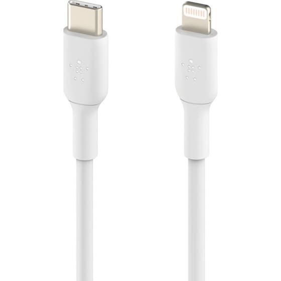 Καλώδιο δεδομένων Belkin Usb-C to Lightning 1m - White image 1