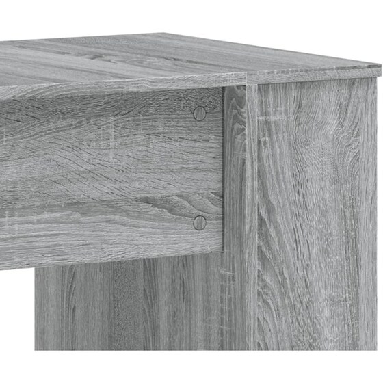Γραφείο VidaXL από Επεξεργασμένο Ξύλο 140x50x75 cm - Γκρι Sonoma image 5