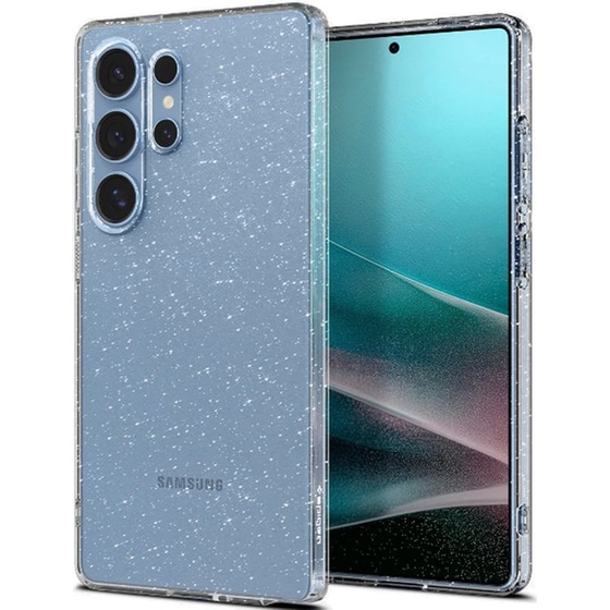 Θήκη Samsung Galaxy S25 Ultra - Spigen Liquid Crystal Glitter - Crystal Quartz image 0