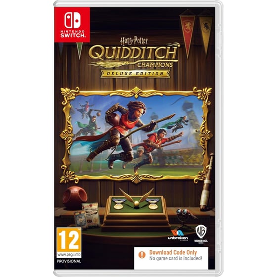 Harry Potter: Quidditch Champions Deluxe Edition - Nintendo Switch (Code in a box) image 0