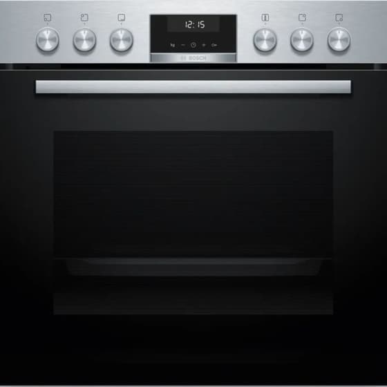 BOSCH HEG537BS4 & NKF645GA2E 71 Lt Inox Eντοιχιζόμενο Σετ Φούρνος και Εστία image 2