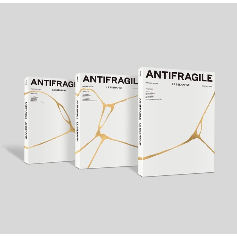 Antifragile (2nd Mini Album/3 Versions) (CD)
