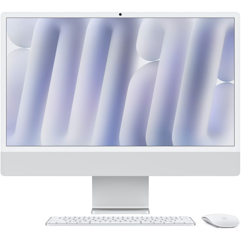 APPLE Apple iMac 24 4.5K Retina Display (Apple M4 10C/24GB/512GB SSD/10C GPU) - Silver