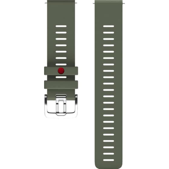 Λουράκι Polar Silicone Wristband M-L για Polar 22mm - Green image 0