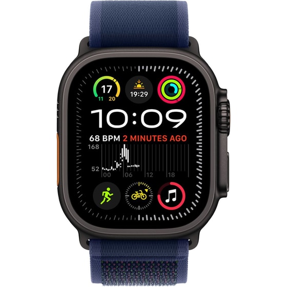 Λουράκι Apple Trail Loop Medium/Large για Apple Watch Ultra 2 49mm - Blue/Black image 2