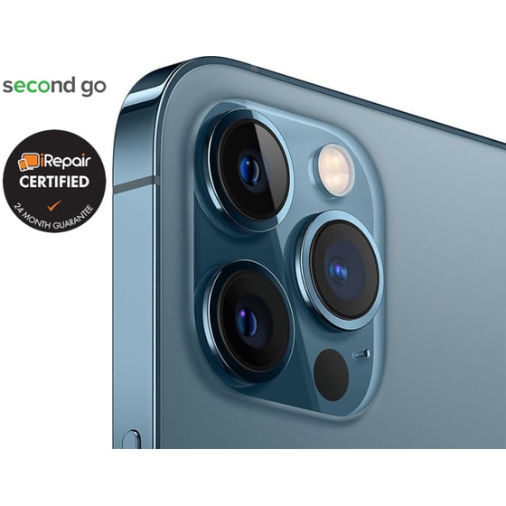 Μεταχειρισμένο Apple iPhone 12 Pro 512GB Pacific Blue second go Certified by iRepair image 5