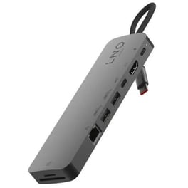 USB Hub Linq 9-Port LQ48020 - Γκρι