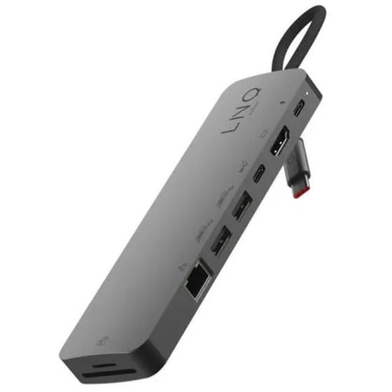 USB Hub Linq 9-Port LQ48020 - Γκρι image 0