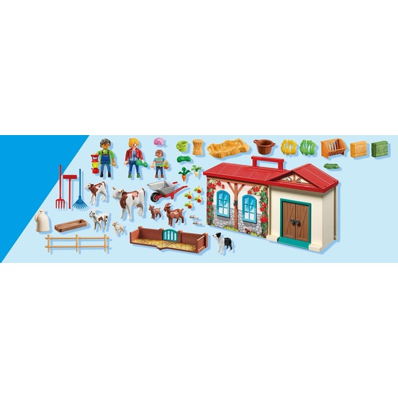 PLAYMOBIL® Βαλιτσάκι Φάρμα των Ζώων (71714) image 6