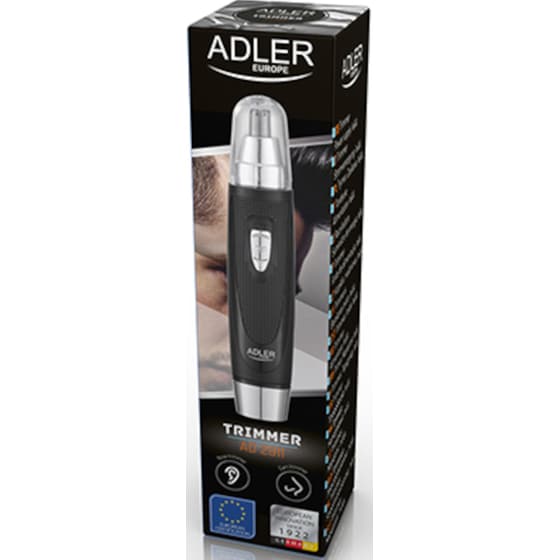 Trimmer ADLER AD 2911 για Μύτη και Αυτιά Μαύρο image 5
