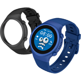 Smartwatch Kiddoboo x Lagenio WatchMe 4G K5 - Blue + Black Strap