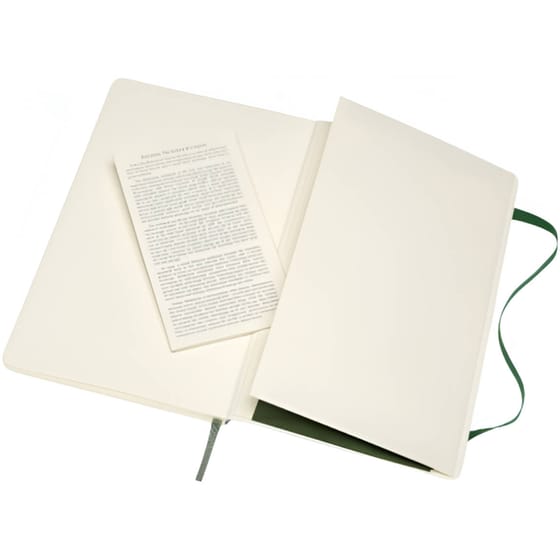 Σημειωματάριο Moleskine Ριγέ Cahier Myrtle Green Large (3 Τεμάχια) image 4