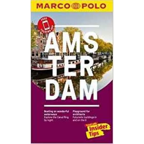 Amsterdam Marco Polo Pocket Travel Guide - with pull out map image 0