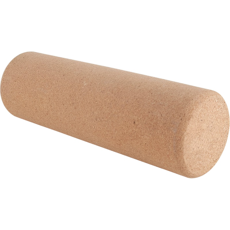 AMILA Foam Roller Amila Cork Yoga 96805 από Φελλό 30x10 cm - Καφέ