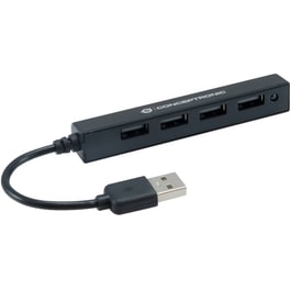 Conceptronic HUBBIES05B USB Hub 4-Port USB 2.0 συμβατό με USB-A
