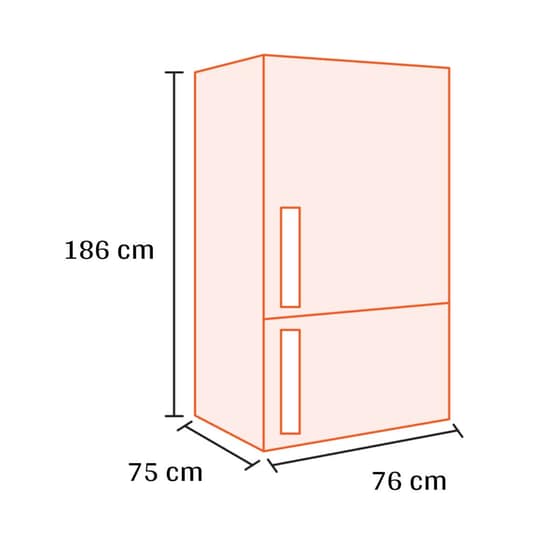 BERTAZZONI RBM76F4FXNC Total No Frost 533 Lt Inox Ψυγειοκαταψύκτης image 1