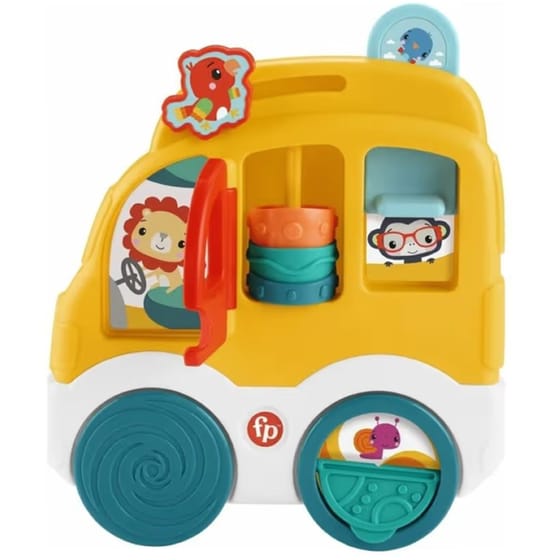 Fisher Price Παιχνίδι Δραστηριοτήτων Αυτοκινητάκι/Δεντράκι - 2 Σχέδια (Τυχαία Επιλογή) image 4