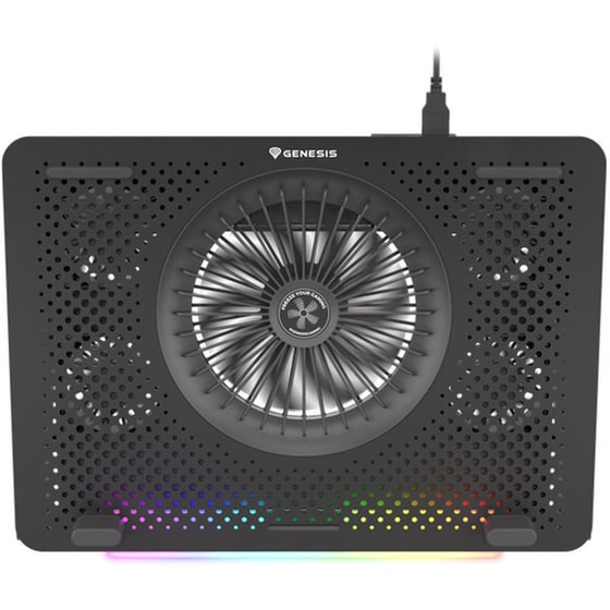 Βάση Laptop Cooler Genesis Oxid 450 15.6'' - Μαύρο image 0