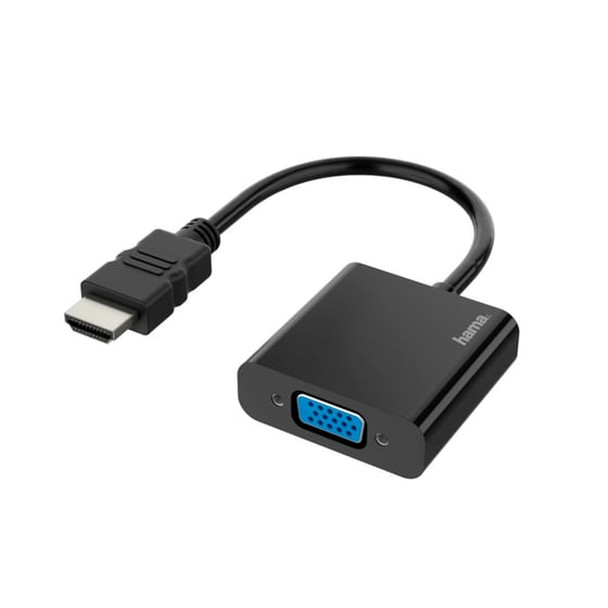 Αντάπτορας Hama Audio HDMI male σε VGA female Μαύρο image 1
