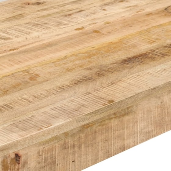 Vidaxl Τραπεζαρία 160 X 80 X 76 Εκ. Από Μασίφ Ξύλο Μάνγκο image 4