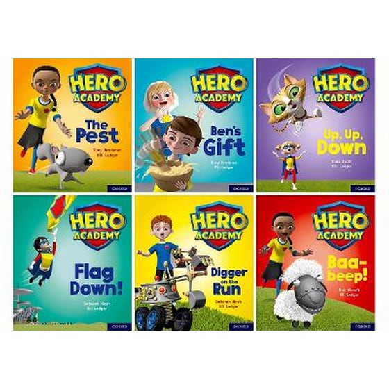 Hero Academy: Oxford Level 4, Light Blue Book Band: Class pack image 0