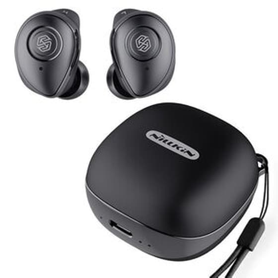 Nillkin Go Tws Bluetooth 5.0 Wireless Earbuds , Ipx5 Water Resistant , 5 Hours Play Time - Black image 0
