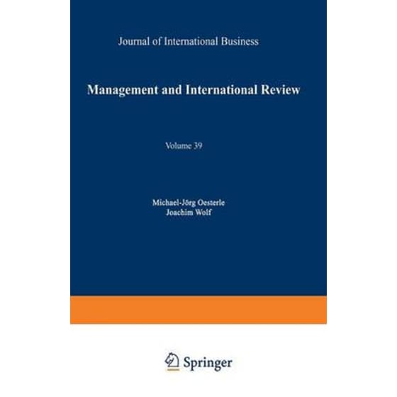 Management International Review image 0
