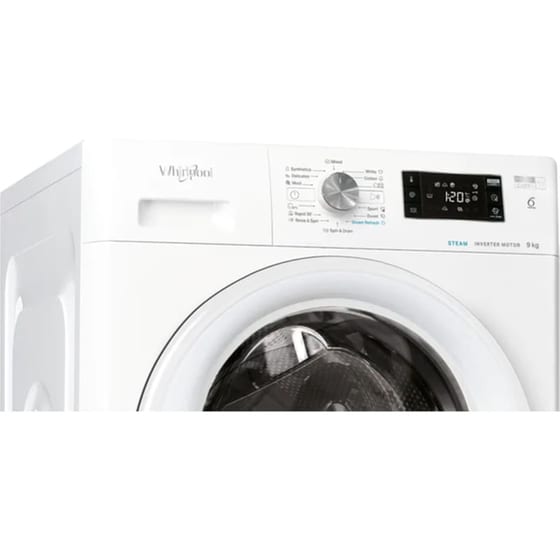 WHIRLPOOL FFB 9458 WV EE 9 kg 1.400 Στροφές Λευκό Πλυντήριο Ρούχων image 4